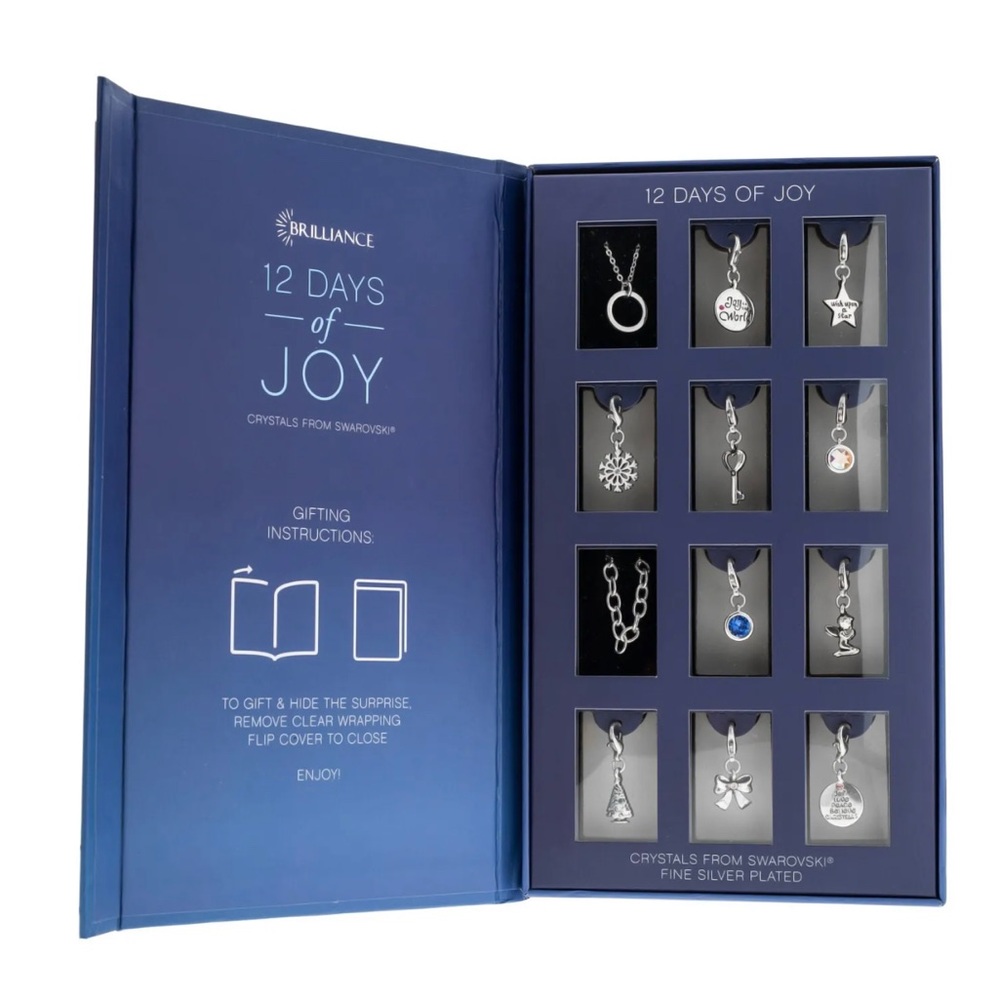 Christmas 12 Days of Joy Advent Calendar with
Crystals by Swarovski